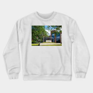 Communications Music Complex Loyola University New Orleans by Debra Martz Crewneck Sweatshirt